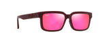 Maui Jim Hiapo AF Gafas, Matte Burgundy, 56-16-145 Unisex Adulto