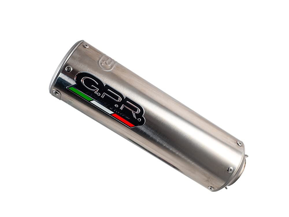 ESCAPE GPR EXHAUST SYSTEM COMPATIBLE CON HONDA VFR 800 V-TEC 2002/13 ESCAPE HOMOLOGADO Y CONEXIÓNS M3 INOX