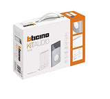 BTICINO Kit portero electronico de superficie 2 hilos BticinoLinea 3000 y telefono CLASSE100 364232