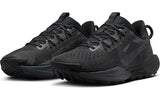 Nike ReactX Pegasus Trail 5, Sneaker Mujer, Negro Antracita Gris Lobo, 44 EU