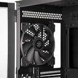 Silverstone SST-SEH1B-G - Seta H1 Carcasa Torre Mediana con Panel Frontal de Rejilla Perforada, chasis de Acero e iluminación ARGB