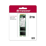 Transcend SSD Interno MTE220S NVMe PCIe Gen3 x4 M.2 2280 2TB 3D TLC NAND con DRAM Cache - TS2TMTE220S