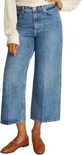 Tommy Hilfiger Vaqueros Mujer Wide Leg Cintura Alta, Azul (Ali), 28W/28L