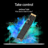Transcend JetDrive 820 - Kit de disco duro sólido interno SSD 960 GB para Mac