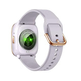 SMARTY 2.0 Mujer Digital Automático Reloj con Correa de Silicona SW081D, Dorado, Moderno, Dorado, Moderno