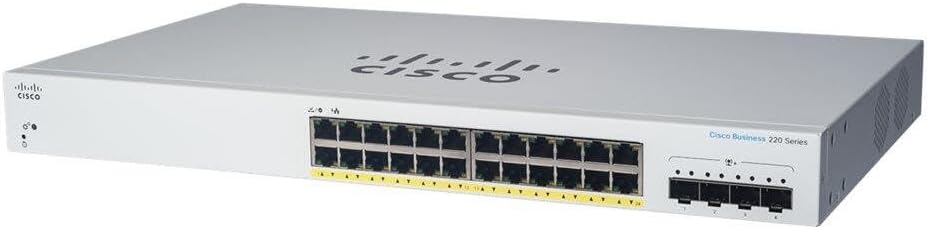 CBS220 Smart 24-Port GE PoE CPNT