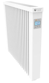 Calefacción eléctrica AeroFlow COMPACT 1300 con núcleo de arcilla refractaria,aplicación disponible con regulador con pantalla FlexiSmart,calefacción auxiliar eléctrica,15 años de garantía