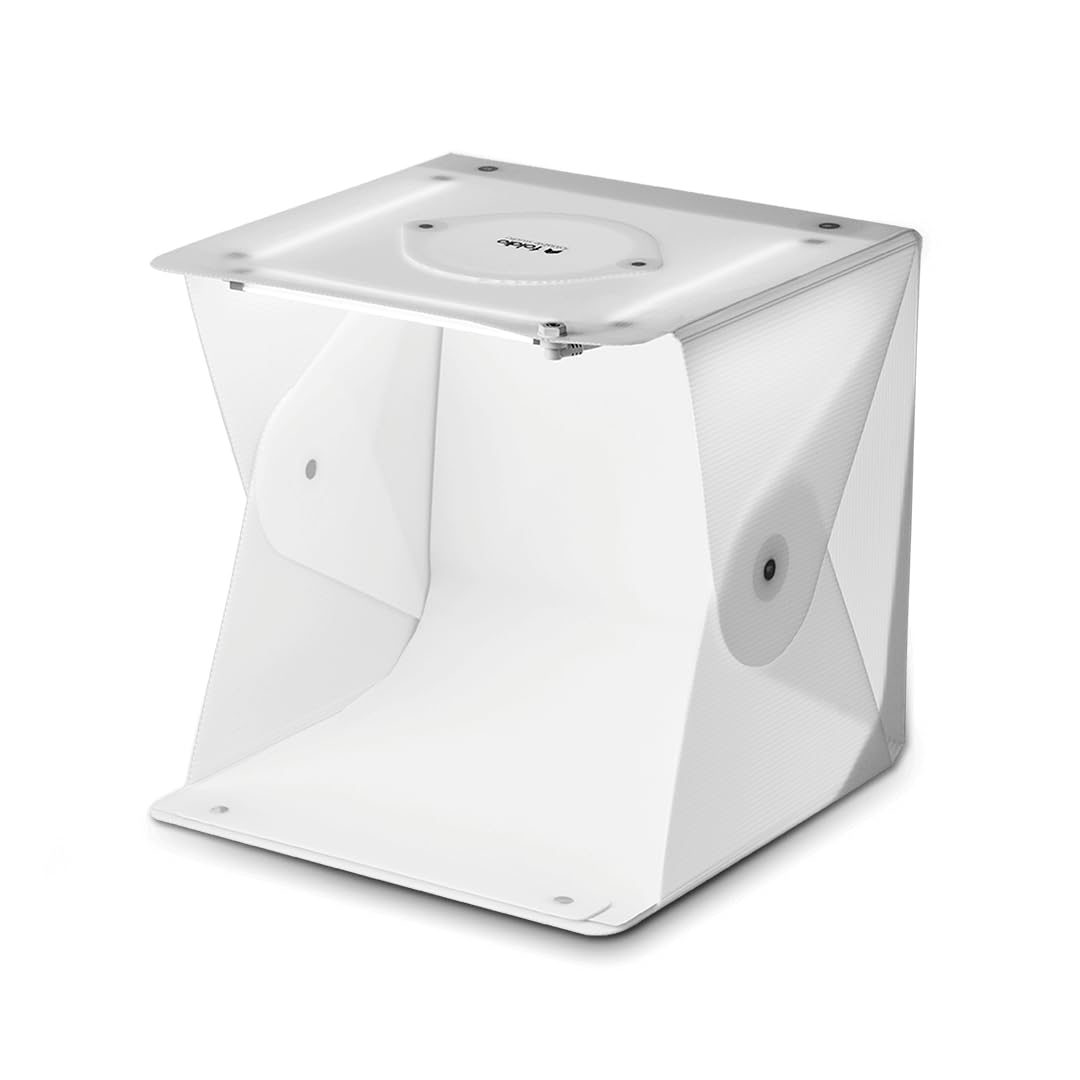 Foldio2 Plus (15 Pulgadas portátil y Plegable Estudio fotográfico con Luces LED Regulables) | ORANGEMONKIE…