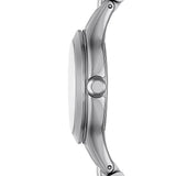 Emporio Armani Reloj Analógico para Mujer'S de Cuarzo con Correa en Cuero AR11552, Negro y tono plata