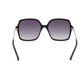 Guess GU7845 Gafas, Shiny Black, 57 para Mujer