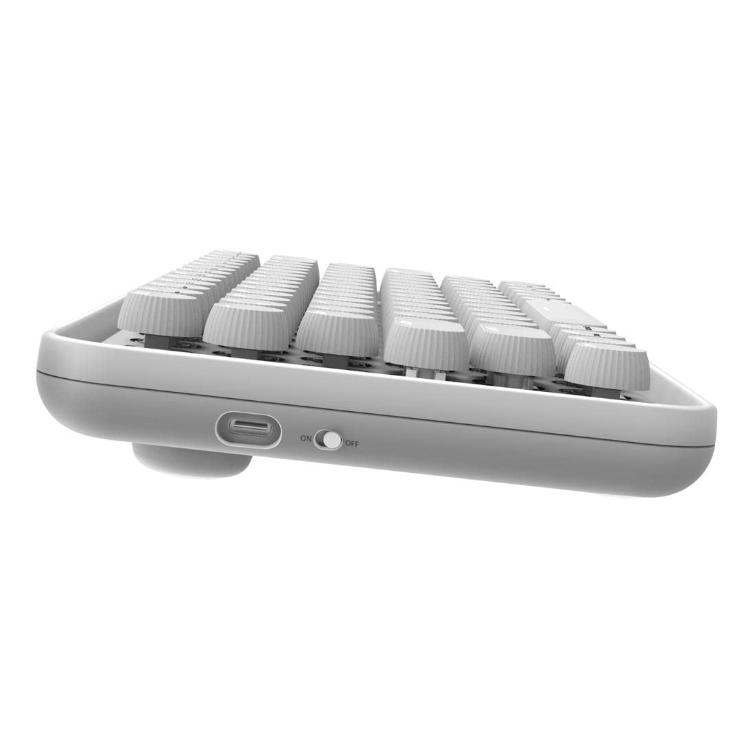 Rapoo Ralemo Pre 5 clavier USB + Bluetooth Allemand Blanc
