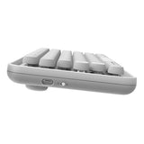Rapoo Ralemo Pre 5 clavier USB + Bluetooth Allemand Blanc