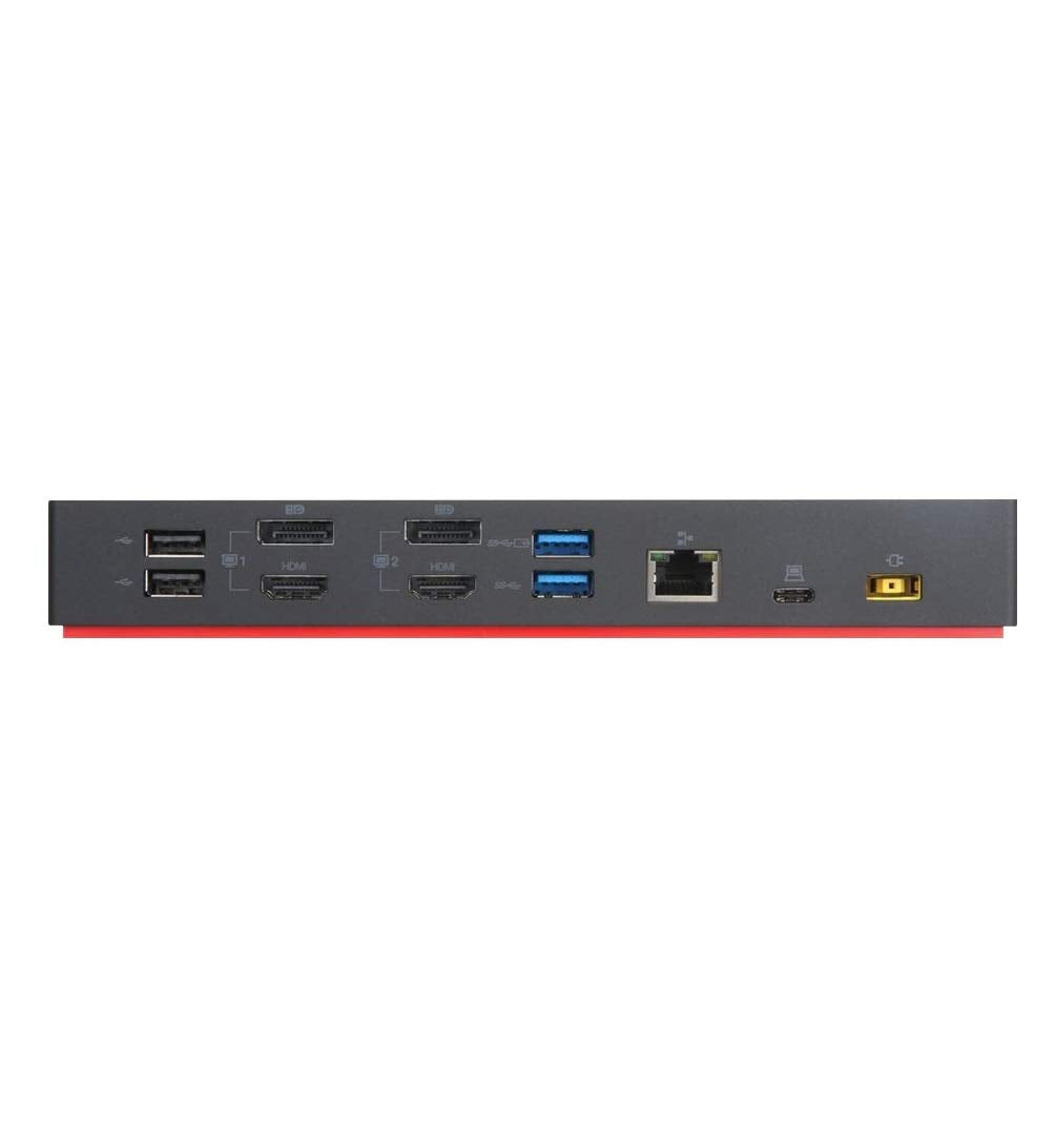 Lenovo 40AF0135EU - Base (Alámbrico, 10,100,1000 Mbit/s, Negro, 0-35 °C, 210 mm, 80 mm)