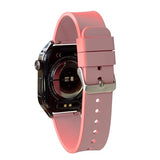 Knauermann Pro 3 (2024) Negro – Reloj Sanitario Inteligente con función telefónica – sensores OSRAM – función ECG + HRV – BT Bluetooth – apnea del sueño – presión Arterial – Correa de Silicona,