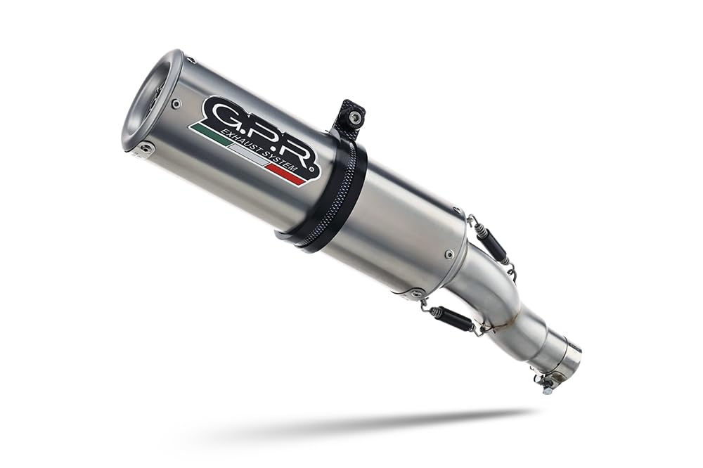 Tubo de escape marca GPR compatible con SUZUKI GSX-S 1000 2021-2024, M3 Inox, Escape completo homologado, suministrado con db killer extraíble, catalizador y colector