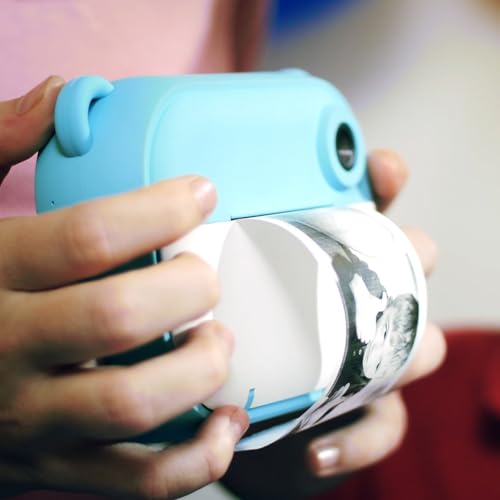 MyFirst Camera Insta 2 Azul. Cámara Digital HD con impresión instantánea, cámara Frontal y Selfie para niño y niña