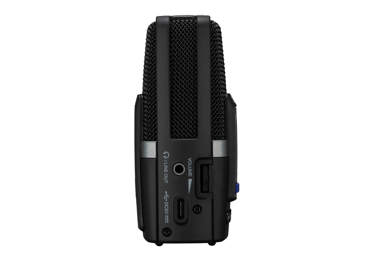 Zoom - H2essential - Grabador Estéreo Digital, Grabador de Voz Profesional de 4 Pistas con Pantalla LCD de 1,3'' y Puerto USB-C, Grabador de Audio Compatible con Mac, PC, Android e IOS, Batería de 20h