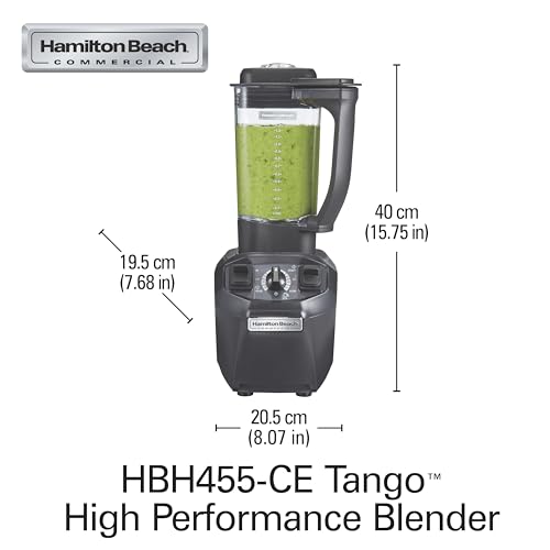 HBH455-CE – Tango High Performance Blender, 2.4 HP, 2 velocidades, pulso, temporizador variable