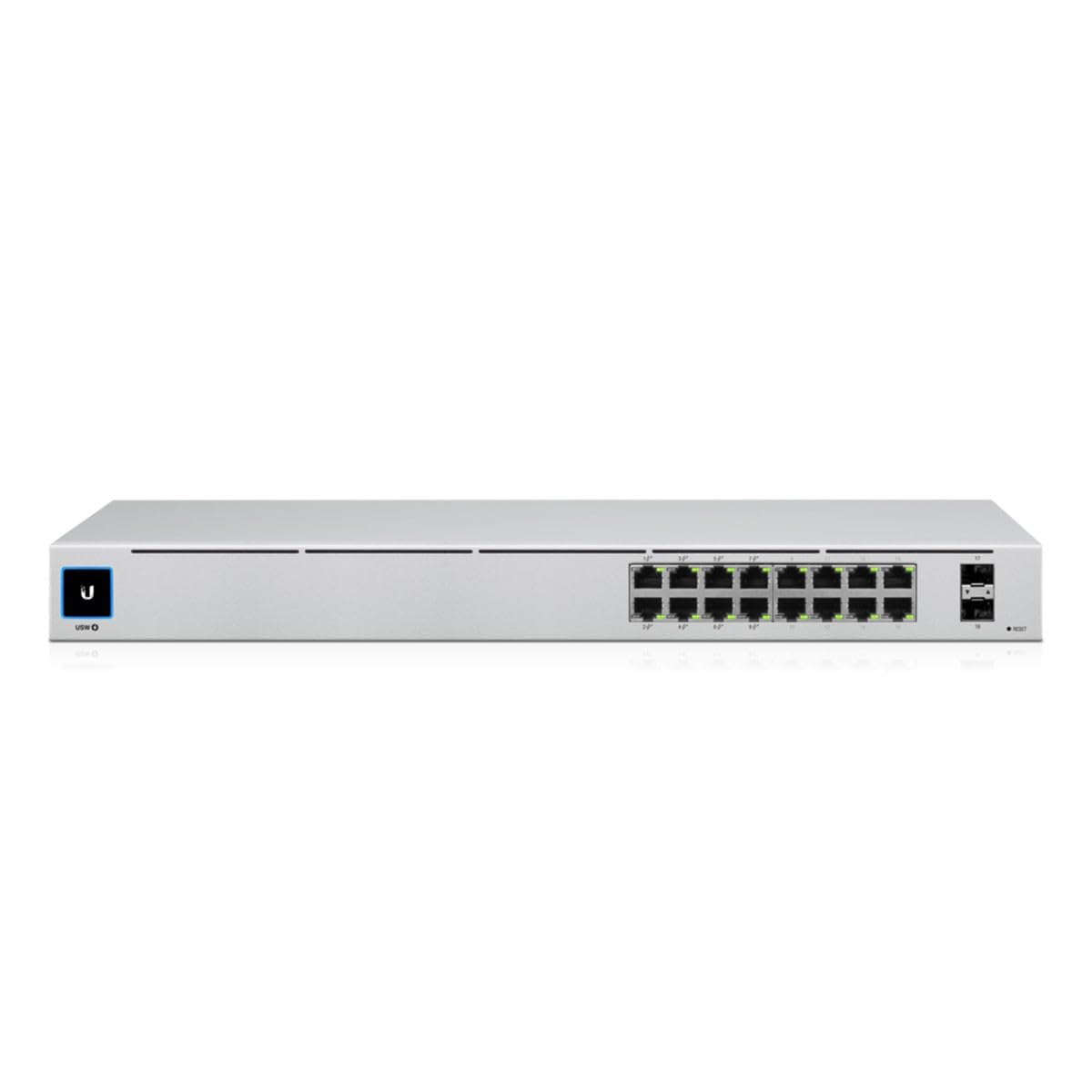 Ubiquiti USW-16-POE Switch Gestionado 16 Puertos Gigabit + 2 Puertos SFP
