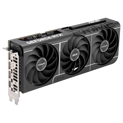 ASUS Prime GeForce RTX 5060 Ti 16GB GDDR7 OC Edition - Tarjeta gráfica preparada para SFF (PCIe 5.0, 16GB GDDR7, HDMI/DP 2.1, 2,5 Ranuras, Ventiladores Axial-Tech, Dual BIOS)