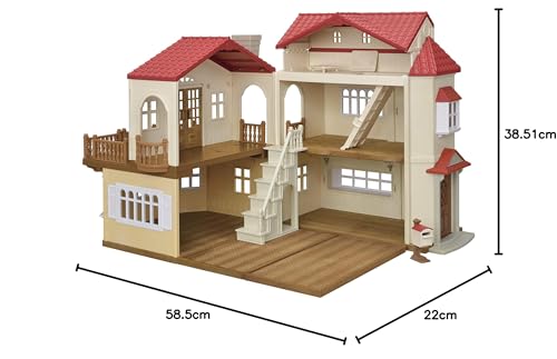 Sylvanian Families 5716 Casa con Luces - el ático secreto- Casa de Muñecas