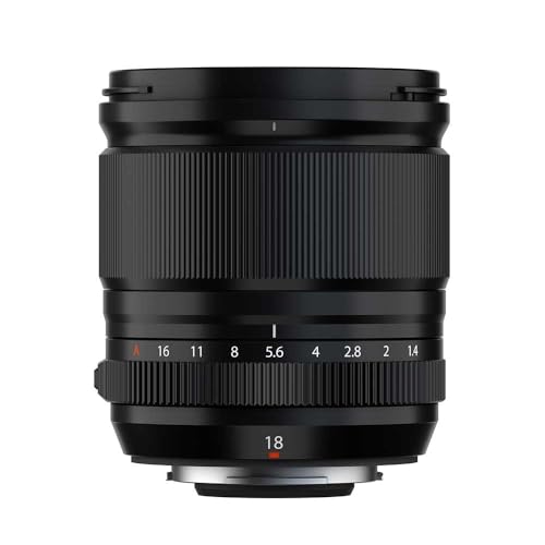 Fujifilm Objetivo XF18mmF1.4 R LM WR, Negro