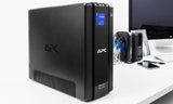 APC BR1500G-GR Back-UPS PRO - Sistema de alimentación ininterrumpida SAI 1500VA (6 tomas "Schuko", AVR, USB, software de apagado)