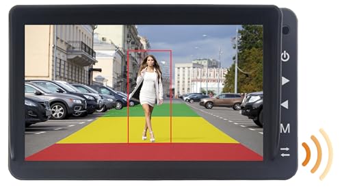 CARGUARD SYSTEMS RAV-KI - Cámara de detección de Personas con Inteligencia Artificial, Alarma del Conductor Mediante Altavoz