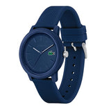 Lacoste Reloj Analógico de Cuarzo para Hombre o Mujer, con una elegante correa de silicona con textura petit piqué