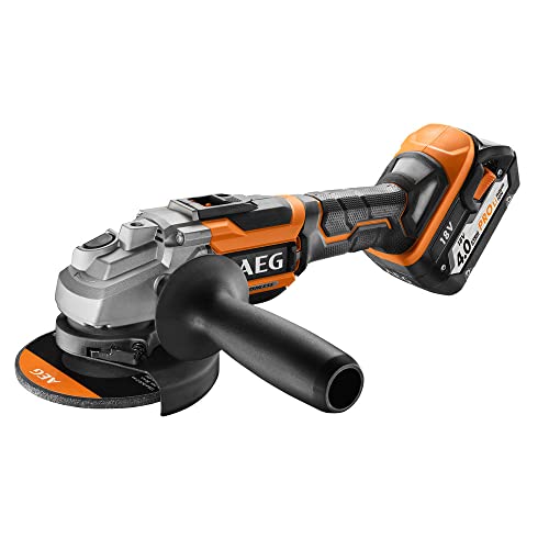 AEG JP18L3-402TB - Taladro de percusión (18 V, perforador sin escobillas 18 V, 125 mm, 18 V, 2 baterías de 4,0 Ah, caja