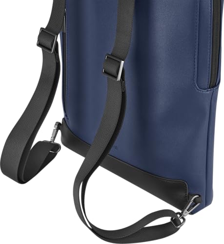 Moleskine Bolsa Vertical para Dispositivos, Colección Classic, Mochila Compatible ConTablet, iPad, Laptop hasta 15 Pulgadas, Dimensiones 29 x 39 x 6 cm, Color Azul Zafiro