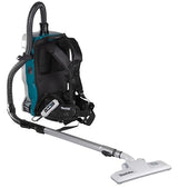 Makita VC011GZ Aspiradora de Mochila sin escobillas, 4 Velocidades, Azul