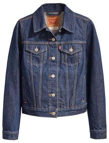 Levi's Original Trucker, Denim jacket para Mujer, Authentic Blue, XL