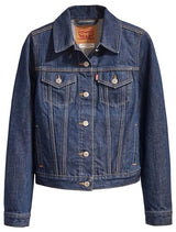 Levi's Original Trucker, Denim jacket para Mujer, Authentic Blue, XL