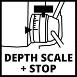 Einhell Máquina perforadora de columna TE-BD 550 E (550 W, regulación de velocidad continua y sin herramientas, mandril portabrocas de sujeción rápida de calidad, tope de profundidad ajustable)