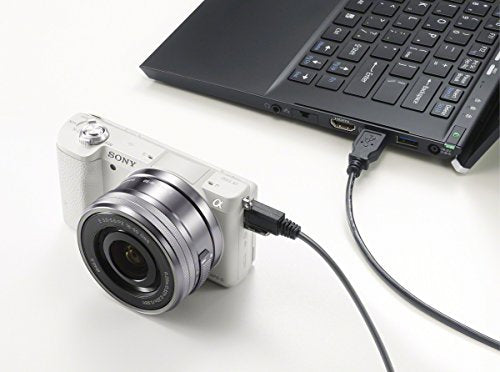 Sony ILCE-5100 - Cámara EVIL de 24.7 Mp ( pantalla 3", estabilizador óptico, vídeo Full HD ), color blanco - Kit cuerpo cámara con objetivo E PZ 16-50 mm f/3.5-5.6