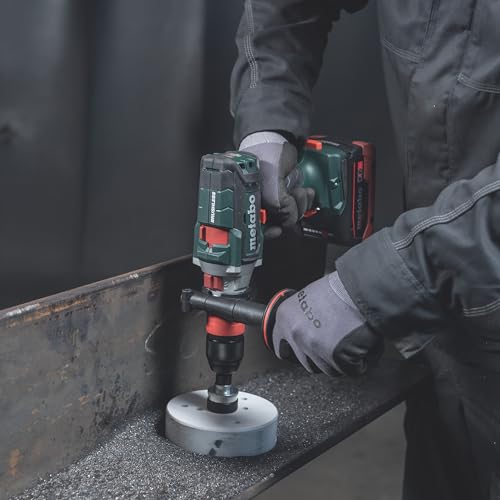 Metabo Taladro percutor inalámbrico de 18 V, solo herramienta, sin batería, portabrocas de cambio rápido, selección de par de 12 ajustes, fabricado en Alemania SB 18 LTX-3 BL Q I Bare