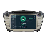 Autorradio de Ajuste Personalizado para Hyundai IX35 Android GPS Bluetooth WiFi Dab USB Pantalla táctil Full HD 7" procesador de 8 núcleos y comandos de Voz