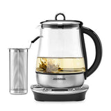 Gastroback Tetera eléctrica 1400W con accesorio para te y baño maría, para café o té 42438
