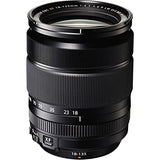 Fujifilm Fujinon - XF18-135mm F3.5-5.6 R OIS WR (Distancia Focal 18-135mm, Apertura f/3.5-5.6, Zoom óptico 7.5X,estabilizador óptico, diámetro: 67 mm), Negro
