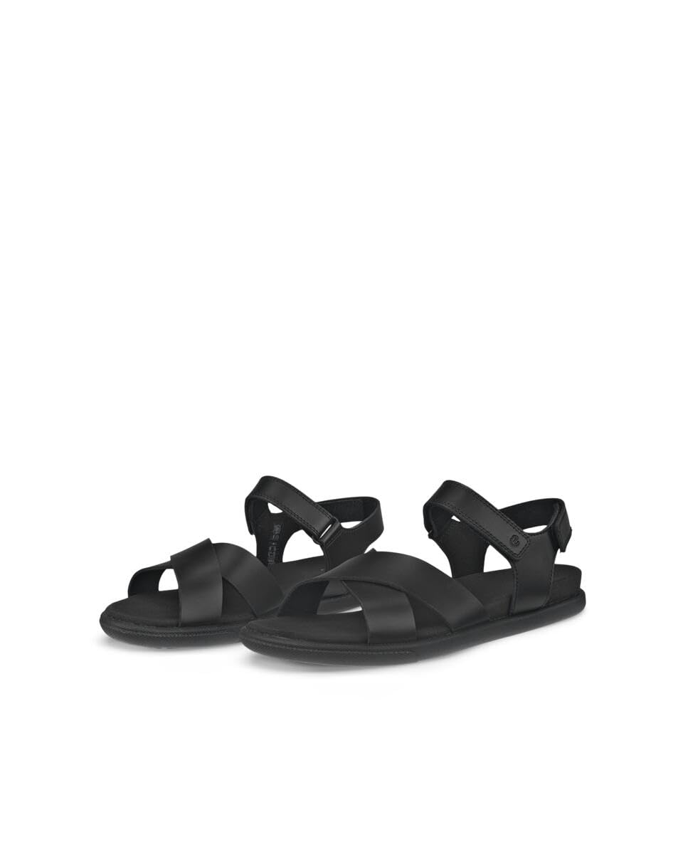 ECCO Damara Sandal, Sandalia Mujer, Negro, 38 EU