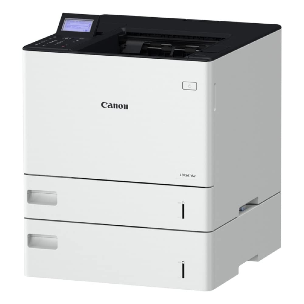 Canon i-SENSYS LBP361dw Impresora Blanco y Negro Láser, Sólo Impresión, Velocidad de 61ppm, Gran Capacidad de Papel, Impresión a Doble Cara Automática