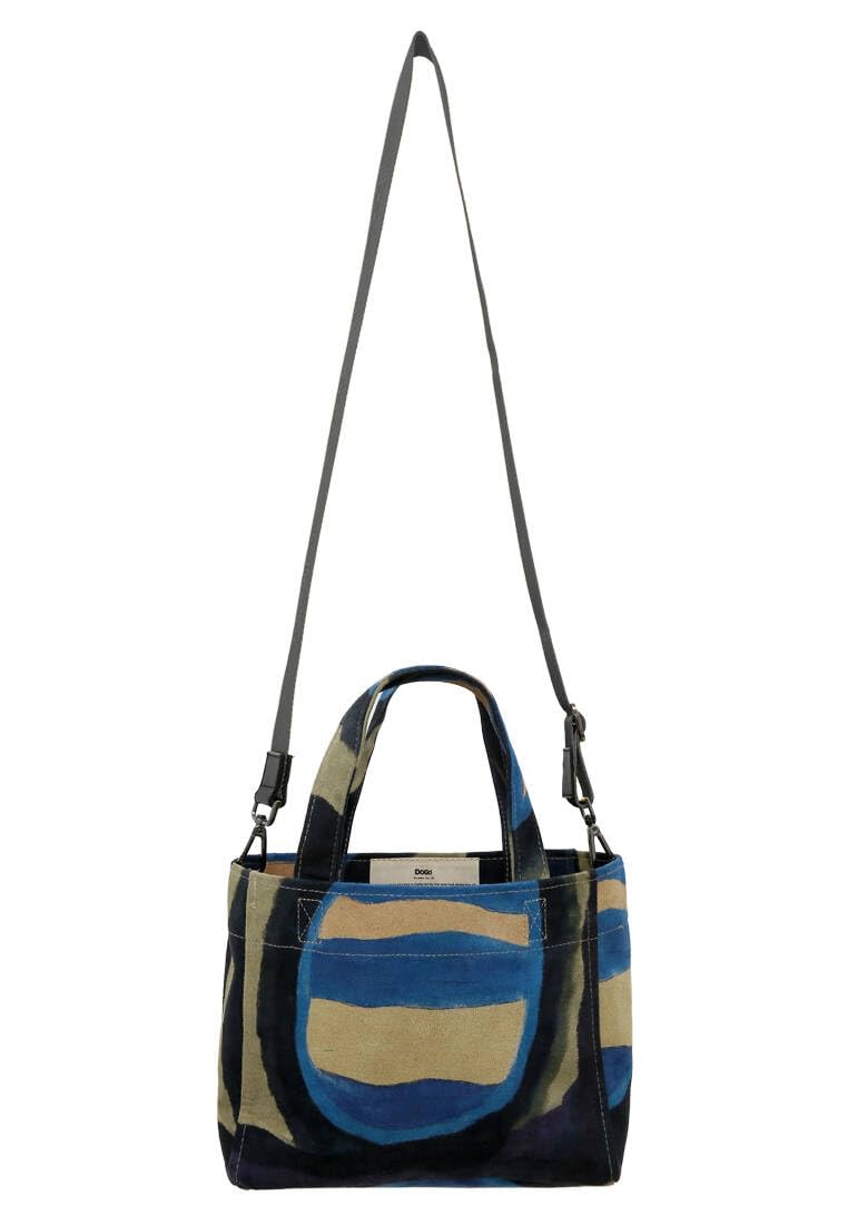 DOGO Femme Vegan Multicolore Medium Tote Bag - Window Motif