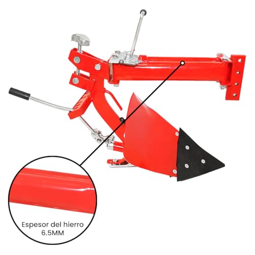 Bricoferr Arado reversible desplazable - con aplicador 6,5 mm