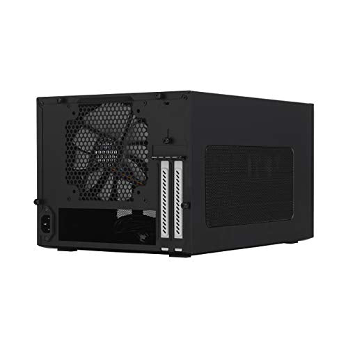 Fractal Design Node 304, Caja de Ordenador de sobremesa para Mini ITX (USB 3.0, 6 Compartimentos internos), Negro