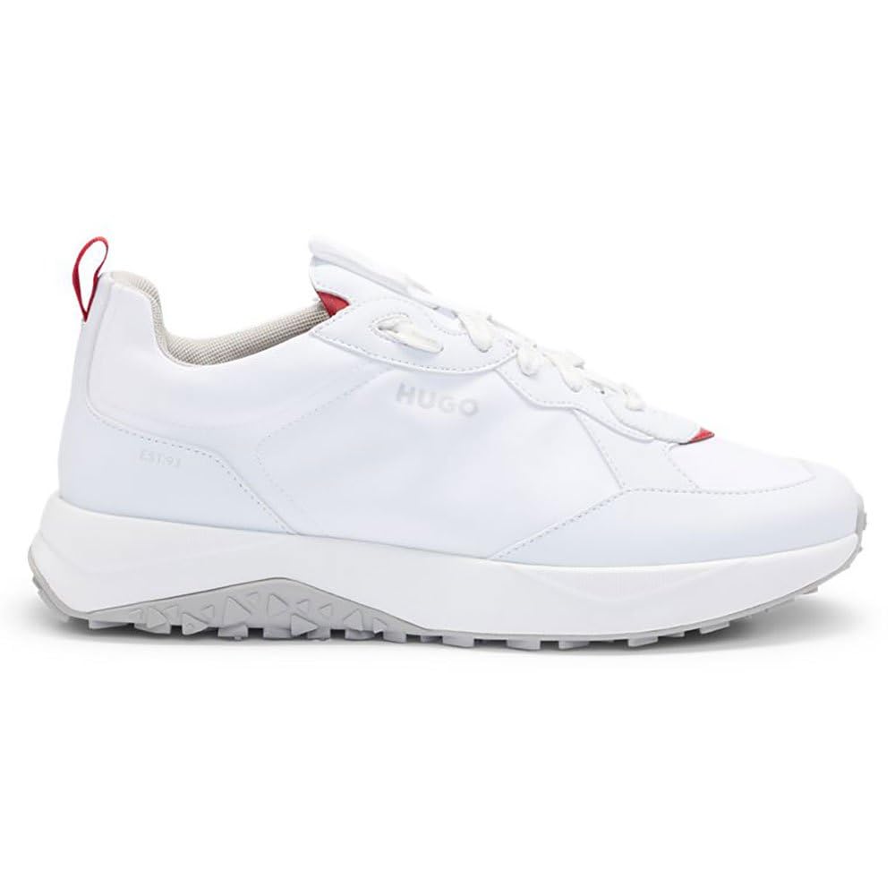 HUGO Kane_Runn_lglc, Running Hombre, White100, 43 EU