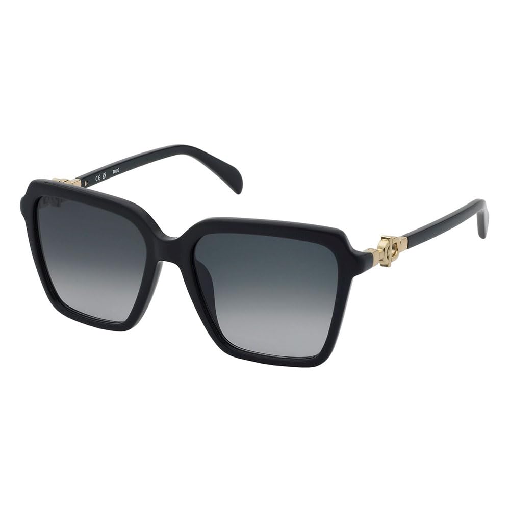 Tous, SUNGLASSES, STOC74-56-700Y, SHINY BLACK, Female