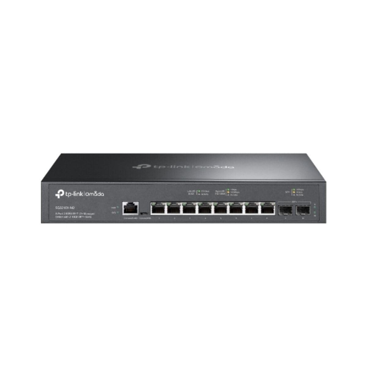 TP-Link Omada SG3210X-M2 Switch Gestionado L2+ Gigabit 2.5G 8 Puertos + 2 SFP+