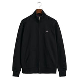GANT Reg Shield Full Zip Sweat Sudadera, Negro, S para Hombre