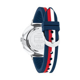 Tommy Hilfiger Reloj Analógico de Cuarzo para Mujer con Correa de Silicona Multicolor - 1782584